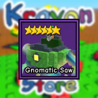 Gnomatic Saw| Garden Tower Defense