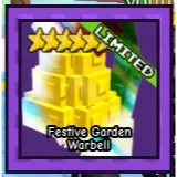 Festive Garden Warbell - Garden Tower Defense
