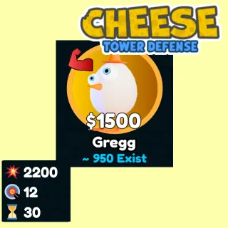 Gregg - Cheese Tower Defense