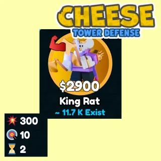King Rat - Cheese Tower Defense