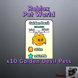 10 Golden Devils | Pet World