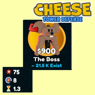 Boss - Cheese Tower Defense