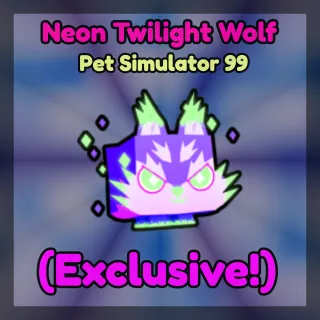 PS99 ● Neon Twilight Wolf