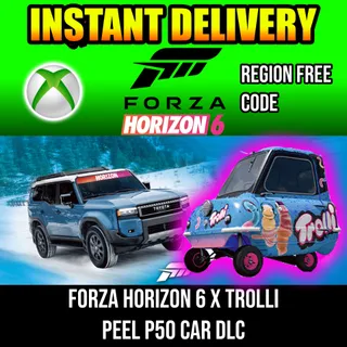 Forza Horizon 6: Peel P50 DLC Car | Trolli Promo Code | Xbox PC | GLOBAL FH6