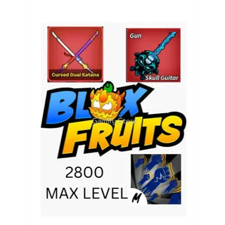 Blox Fruit GodHuman CDK Skull Guitar