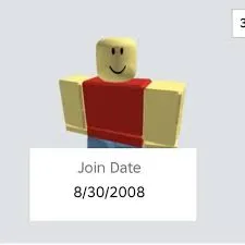 Roblox 2008-2009 Rare Account