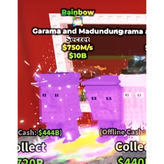 RAINBOW GARAMA AND MADUNDUNG 750m/s 