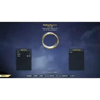 LEGENDARY RING STR WWR ACCURACY