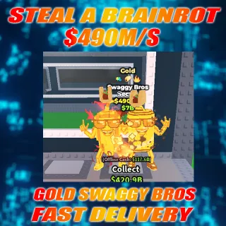 GOLD SWAGGY BROS 490M/S