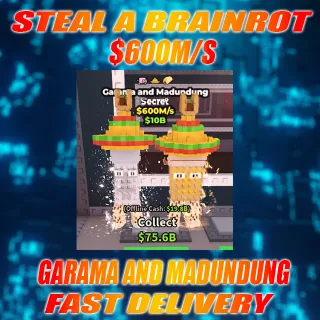 GARAMA AND MADUNDUNG 600M/S