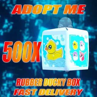 500X RUBBER DUCKY BOX