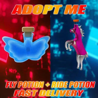 FLY POTION + RIDE POTION