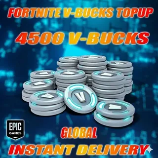 FORTNITE  V-BUCKS TOPUP 4500 V-BUCKS