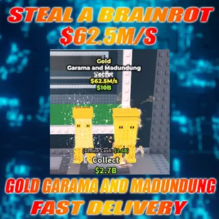 GOLD GARAMA AND MADUNDUNG 62.5M/S