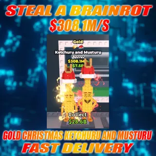 GOLD CHRISTMAS KETCHURU AND MUSTURU 308.1M/S With Taco Trait