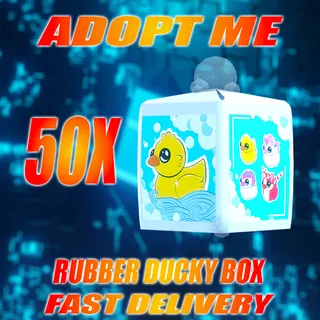 50X RUBBER DUCKY BOX