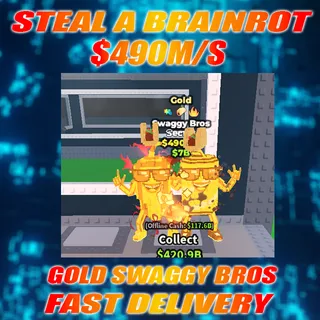 GOLD SWAGGY BROS 490M/S