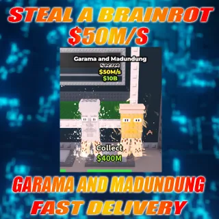 GARAMA AND MADUNDUNG 50M/S