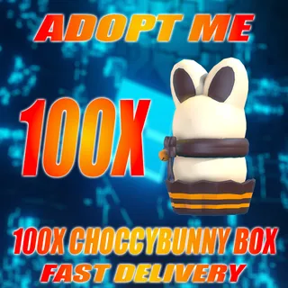 100X CHOCCYBUNNY BOX