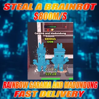 RAINBOW GARAMA AND MADUNDUNG 800M/S