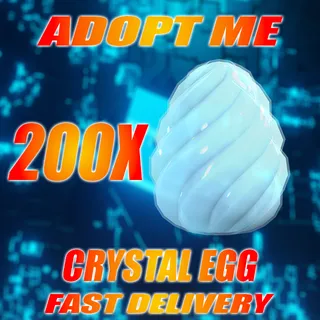 200X CRYSTAL EGG