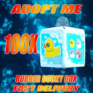 100X RUBBER DUCKY BOX