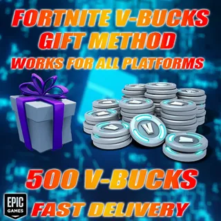 500 V-BUCKS FORTNITE GIFTING METHOD