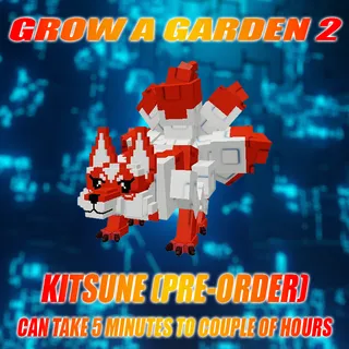 KITSUNE (PRE-ORDER)  GROW A GARDEN 2