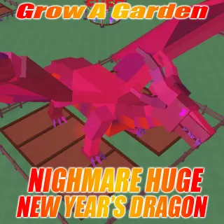 NIGHTMARE NEW YEAR'S DRAGON AGE 100 - GROW A GARDEN