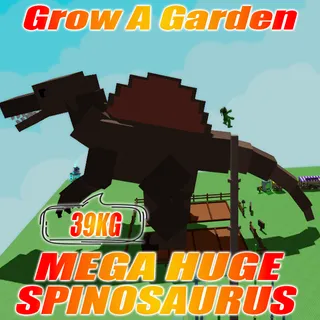 MEGA HUGE SPINOSAURUS 39KG  AGE : 100