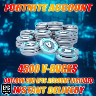 4500 V-BUCKS ACCOUNT