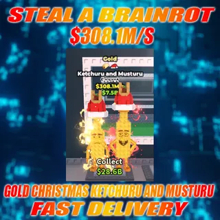 GOLD CHRISTMAS KETCHURU AND MUSTURU 308.1M/S With Taco Trait