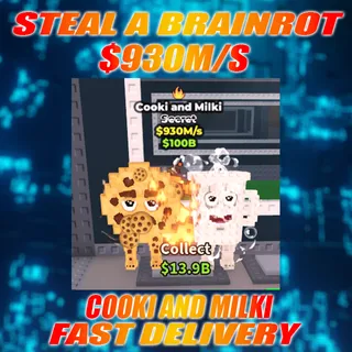 COOKI AND MILKI 930M/S