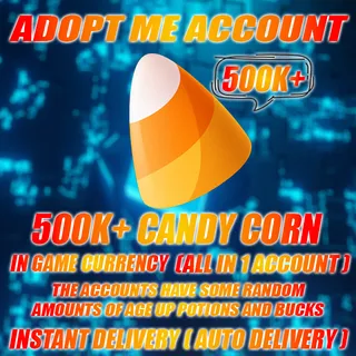 500K+ CANDY CORN + RANDOM AGE UP POTIONS AND BUCKS (ALL IN 1 ACCOUNT)