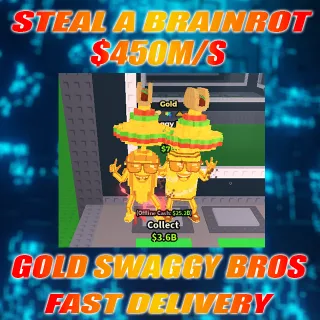 GOLD SWAGGY BROS 450M/S