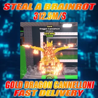 GOLD DRAGON CANNELLONI 312.5M/S