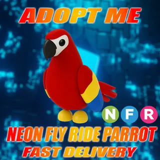 NEON FLY RIDE PARROT