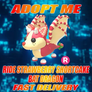 RIDE STRAWBERRY SHORTCAKE BAT DRAGON