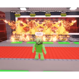 4X DRAGON CANNELLONI 250M/S