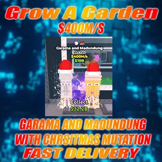 GARAMA AND MADUNDUNG WITH CHRISTMAS MUTATION 400M/S