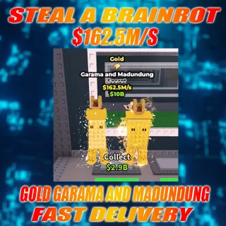 GOLD GARAMA AND MADUNDUNG 162.5M/S