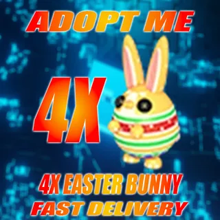 4X EASTER BUNNY
