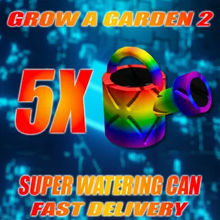 5X SUPER WATERING CAN