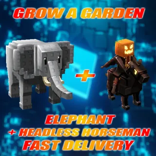 Elephant + headless horseman