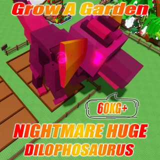 NIGHTMARE HUGE DILOPHOSAURUS WEIGHT : 60KG+ AGE : 100