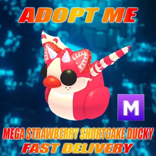 MEGA STRAWBERRY SHORTCAKE DUCKY