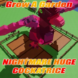 NIGHTMARE HUGE COCKATRICE WEIGHT : 38-39KG AGE : 100