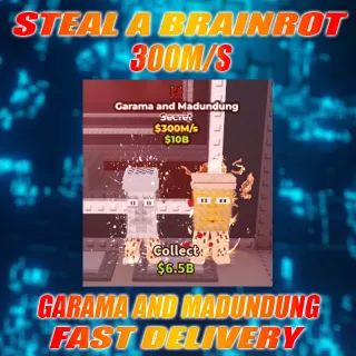 GARAMA AND MADUNDUNG 300M/S WITH ROSE TRAIT