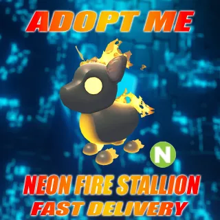 NEON FIRE STALLION