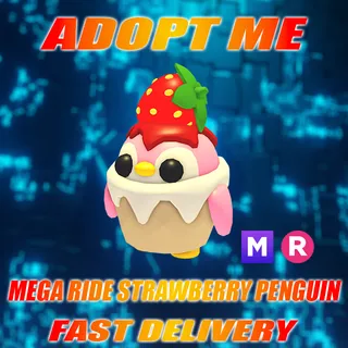 MEGA RIDE STRAWBERRY PENGUIN